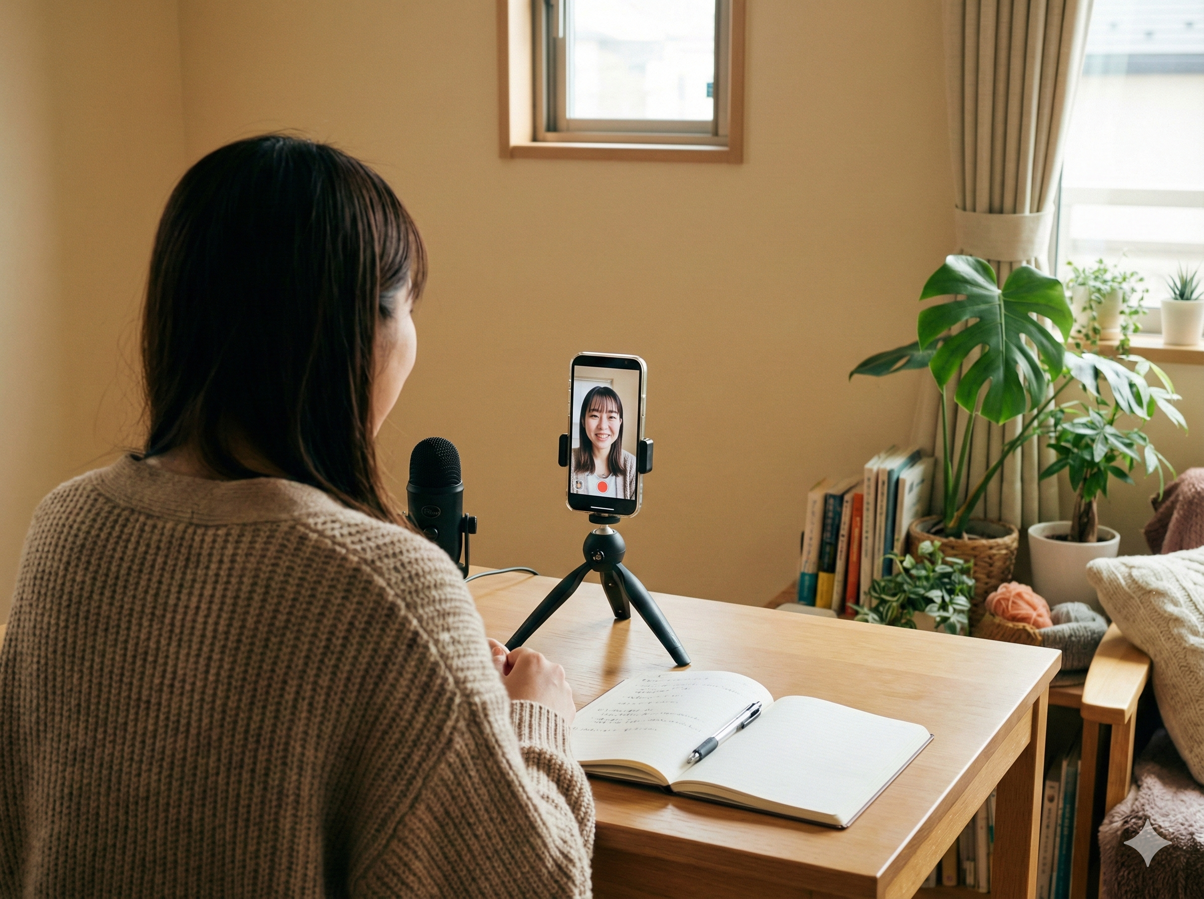 初配信のイメージ